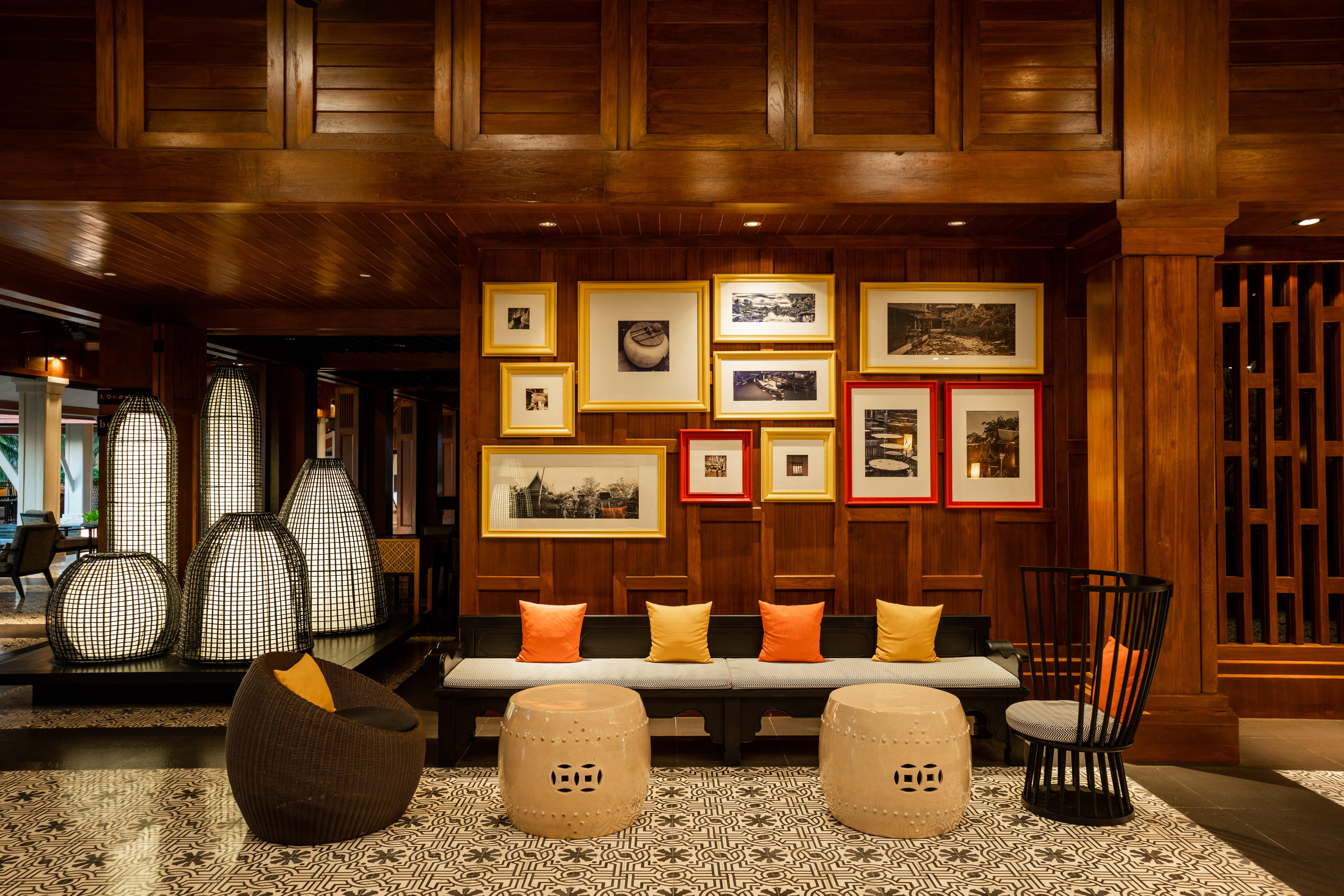 Saii Laguna Phuket Бангтао-Біч Екстер'єр фото The lobby of the hotel